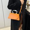 Chic French Style Pu Handbag For Women With Elegant Simple Design And Fresh Colors