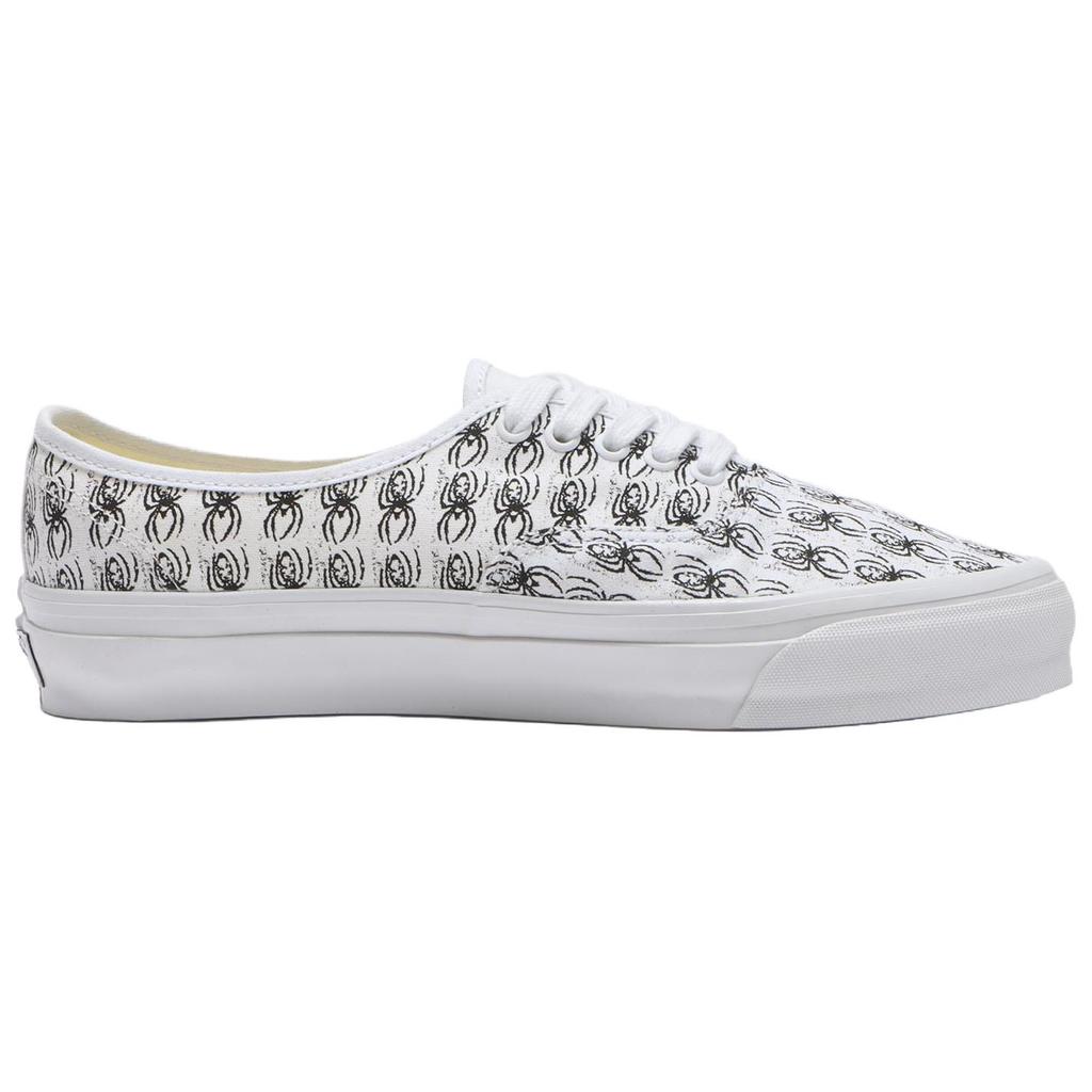 Vans X Ed Davis Premium Authentic 44 Comfortable Fit Skate Shoes Unisex Skate Shoes White VN000EAKTWB