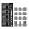68 in 1 Cordless Electric Screwdriver Precision Repair Tool Kit Magnetic Screwdriver Set for Laptop Camera Watch Electronics DIY