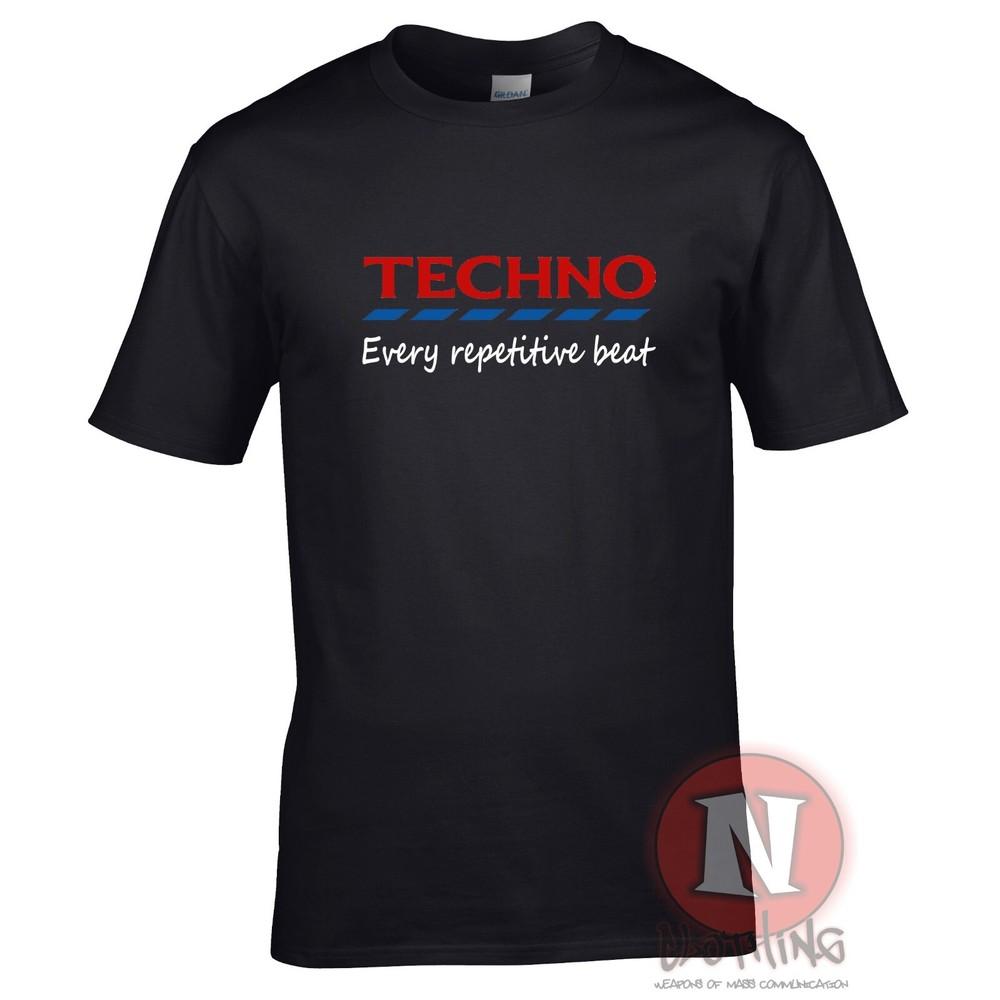 Techno TShirt Dance Rave Music Electronica Ambient Edm Tesco Spoof