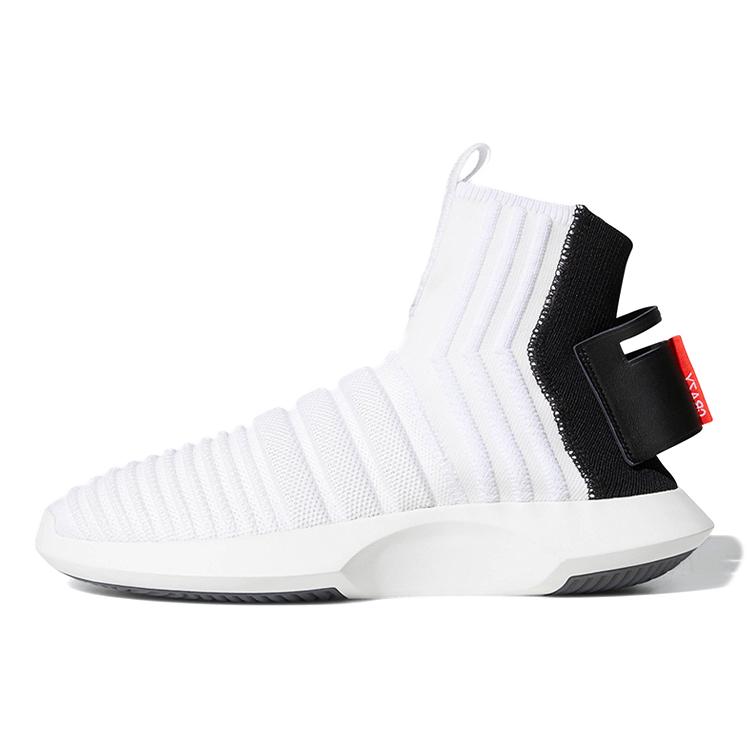 New Adidas Crazy 1 Adv Sock White Black Red CQ0985