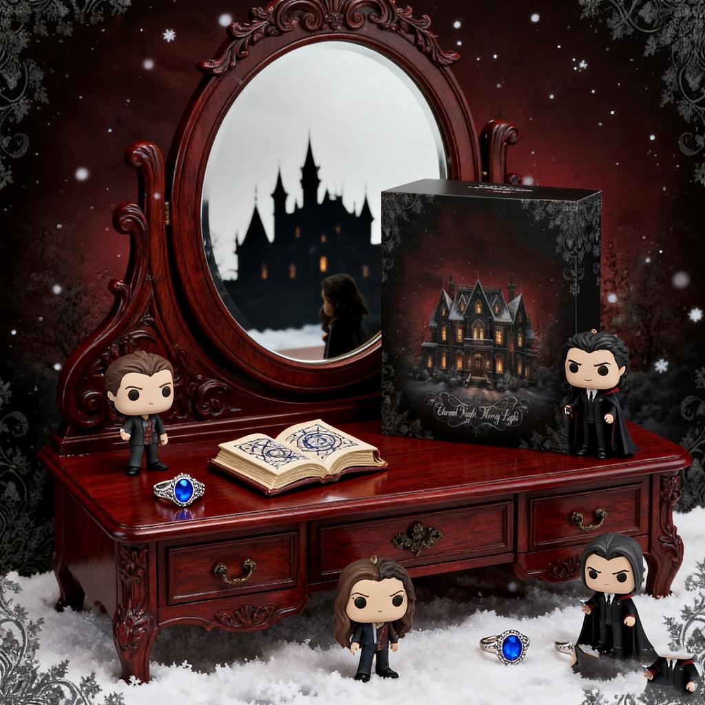 2D Ebene+Flugzeug Box +24 Stück Tagebuch des Blutclans Kalender Countdown Box Weihnachts-Adventskalender