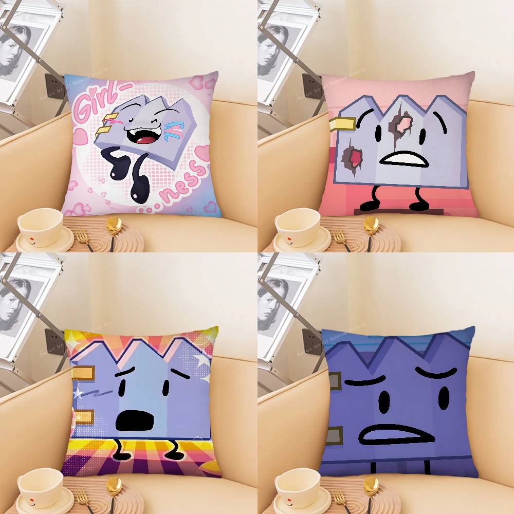Pc GGaty BBFDI Pillow Case Fashion Square Pillowcase Bedroom Sofa Room Ins Decoration Leisure