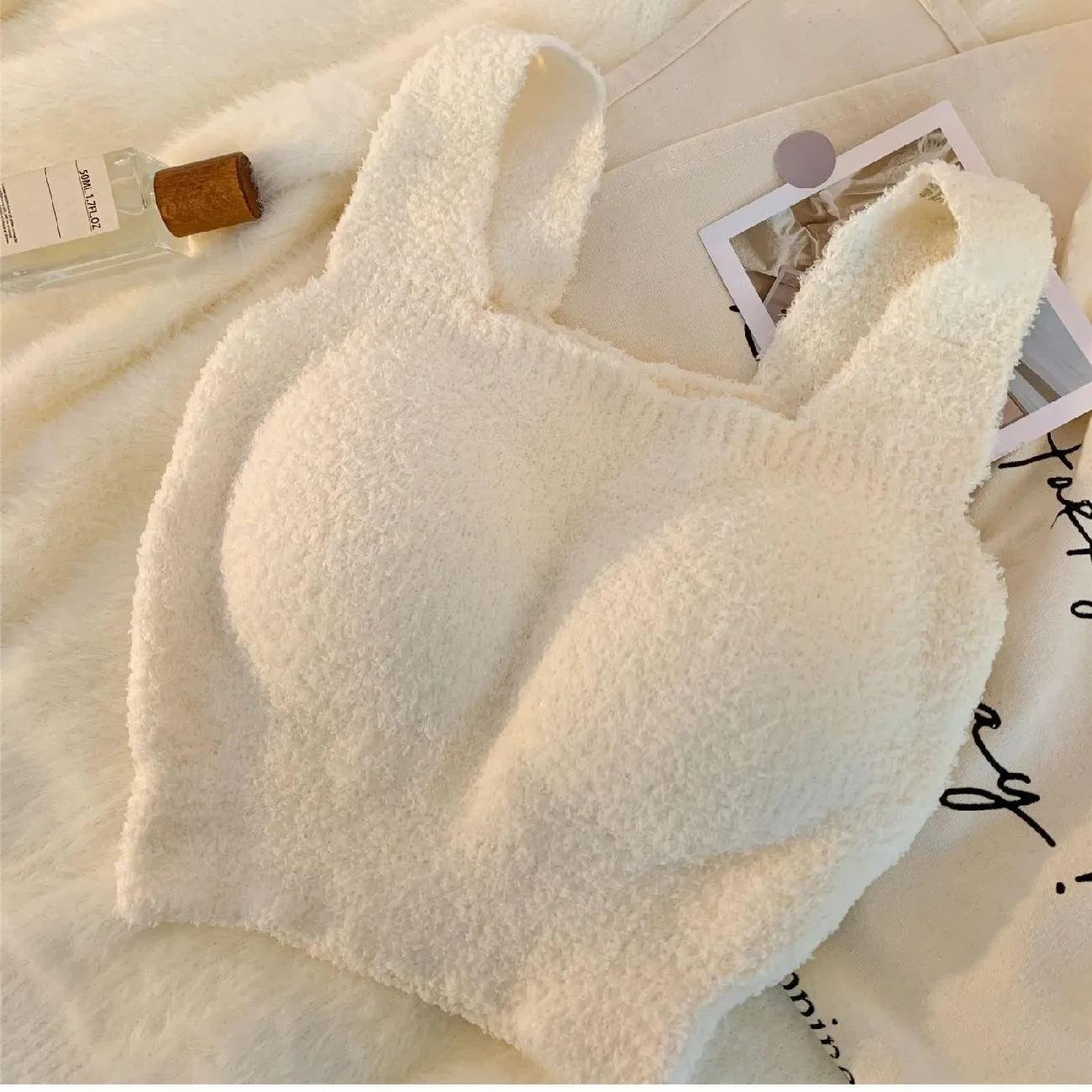 

Утепленный осенне-зимний жилет из овечьей шерсти, бюстгальтер, комбинезон, зимний нагрудник для девочек и флисовое комбинезон. One size fits all [80-65kg]