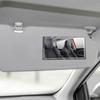15x8cm Car HD Makeup Mirror Stainless Steel Universal Auto Accessories Sun Visor Mirror Adhesive Shatterproof Cosmetic