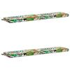 2 Piece Bench Cushion Set SOEST 2 Pcs. 100percent Polyester Multicolor