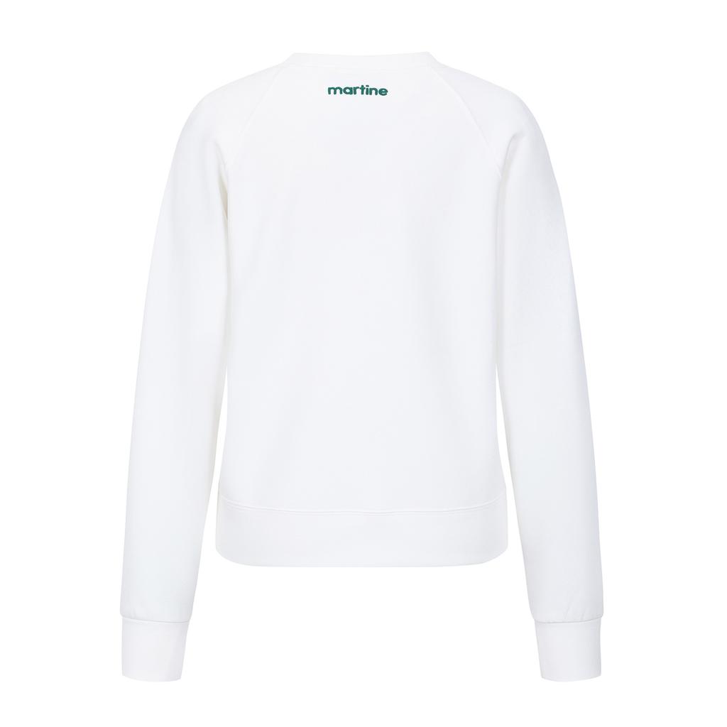 MARTINE GOLF Raglan Sweat Shirts_O/White