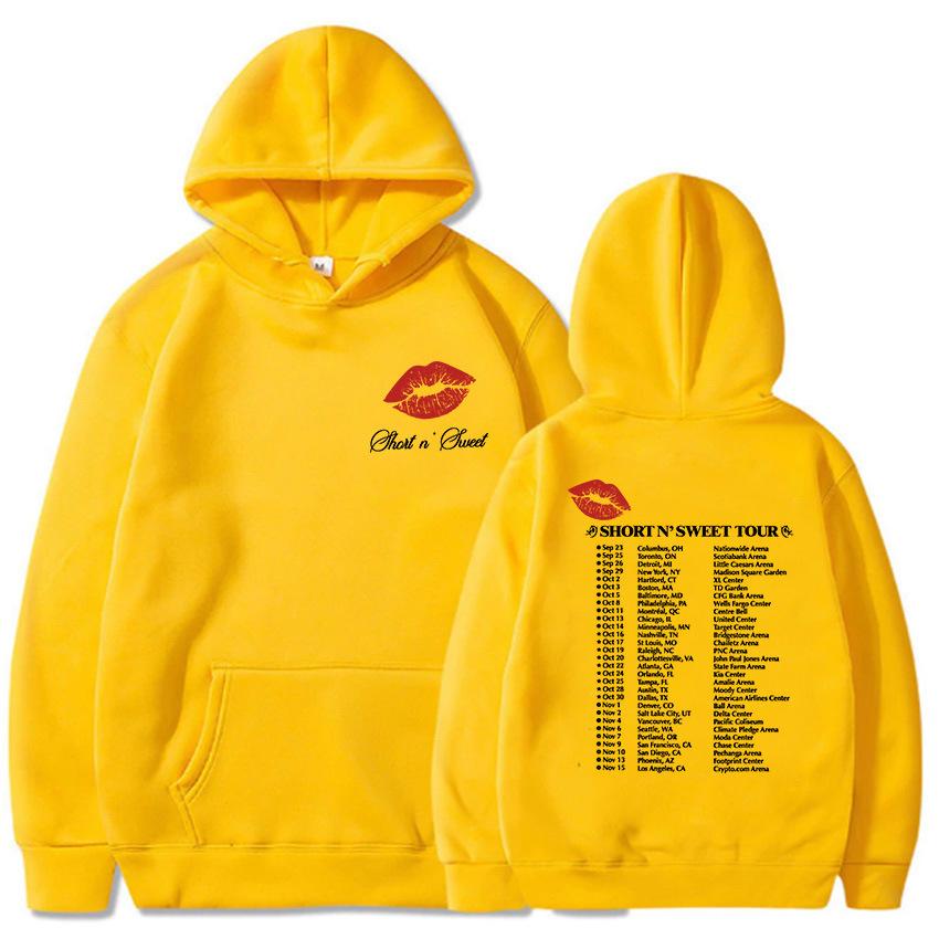 Sabrina Carpenter Short N' Sweet Tour 2025 Graphic Hoodie