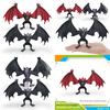 Modellino Mostro Pipistrello Creatura Fantasy per Bambini in Materiale PVC per Collezionismo e Gioco