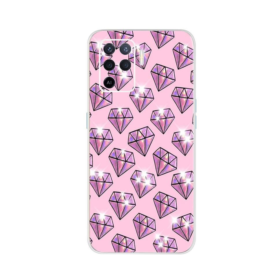 For OPPO A94 54 A74 Case 59 Cute Fashion Painted Mobile Phoen Case For OPPO A54 A 94 74 4G Cover OPPPA74 Soft TPU Silicone Coque
