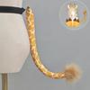 Realistic Giraffe Ears Hooves and Tail Plush Costume Set for Children Role Play Parties and School Event