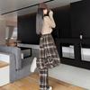 TonLion Women's 2025 Autumn/Winter Maillard Plaid Loose Casual Long Pants