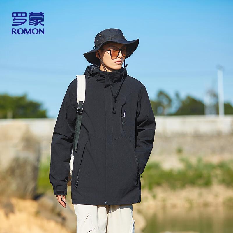 ROMON JK18 Outdoor Hooded Windproof Couple Jacket