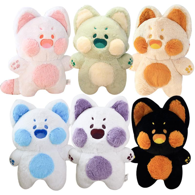 Dudu 16" Cute Cat Plush Toy Cartoon Plush Doll Home Pillow Halloween Gift Xmas