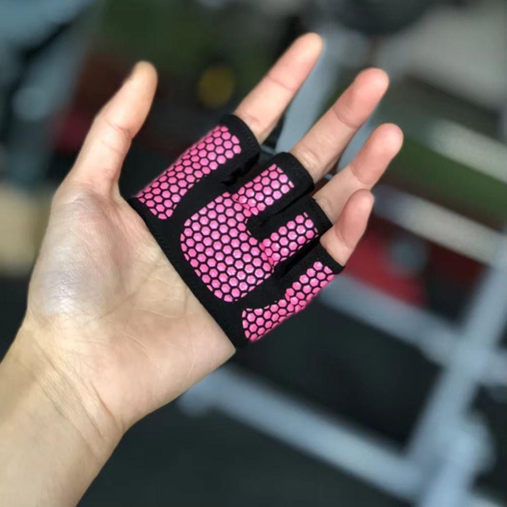 1 pair Breathable Gym Half Finger Gloves Anti-slip Fitness Gloves Cycling Gloves  Outdoor