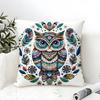 Natural Beautiful Floral And Butterfly Prints Pillow Case Linen Pillow Case Sofa Home Decor Cushion Cover Cushion Cove