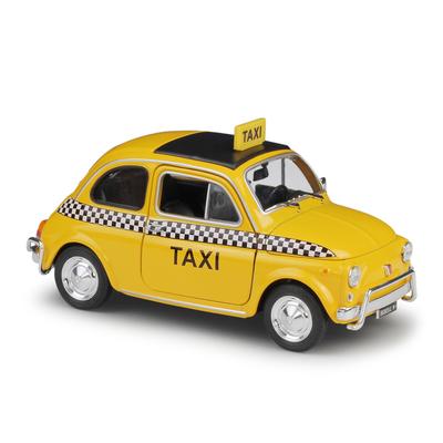 Welly 1/24 Nuova Fiat 500 Legierung Maßstabsmodellauto Diecast Metall Miniaturauto Statische Sammlung Kinderspielzeugauto Fahrzeuge Geschenke