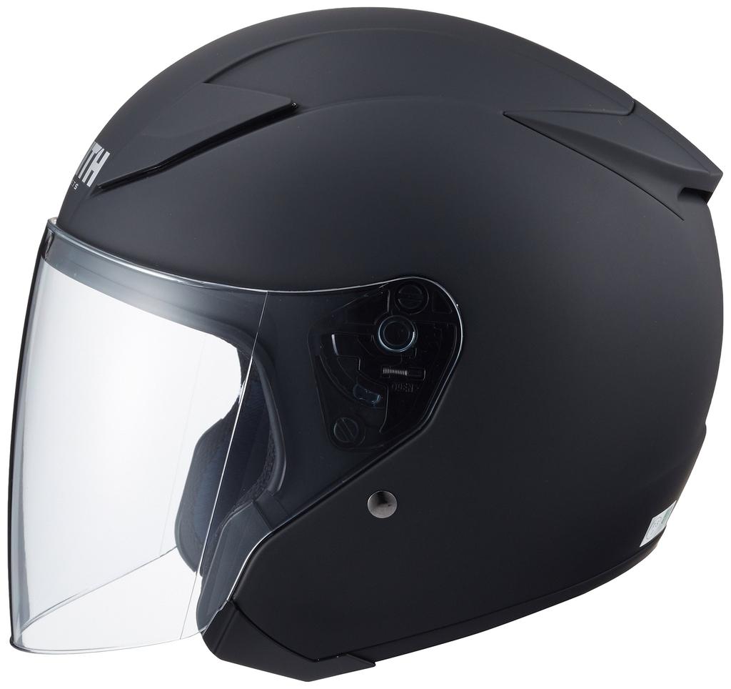 Yamaha Motorcycle Helmet Jet ZENITH Rubber Tone Black XXL Size YJ-20 (62-63cm) 90791-23453