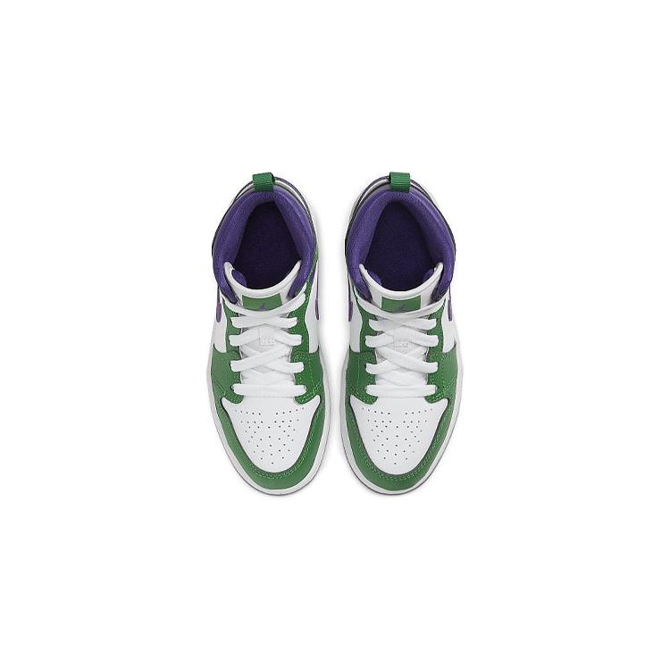 Новые Jordan 1 Mid PS Халк 640734-300
