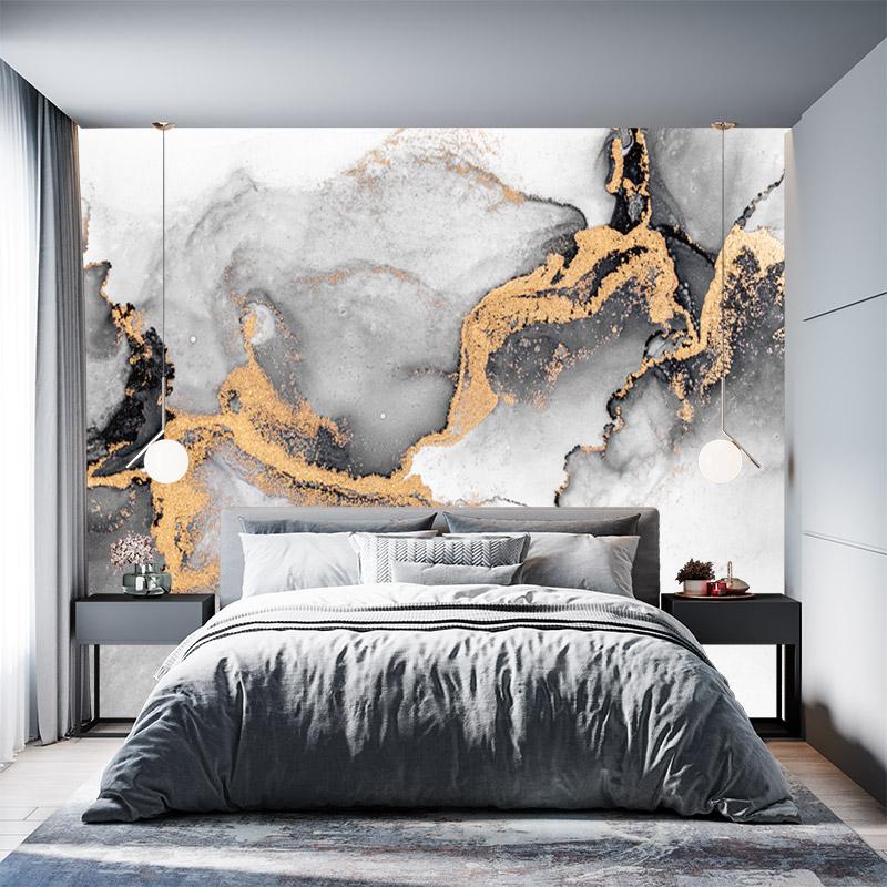 3d Mural Wallpaper Light Luxury Abstract Marble Mural Living Room Bedroom 3d Wall Mural