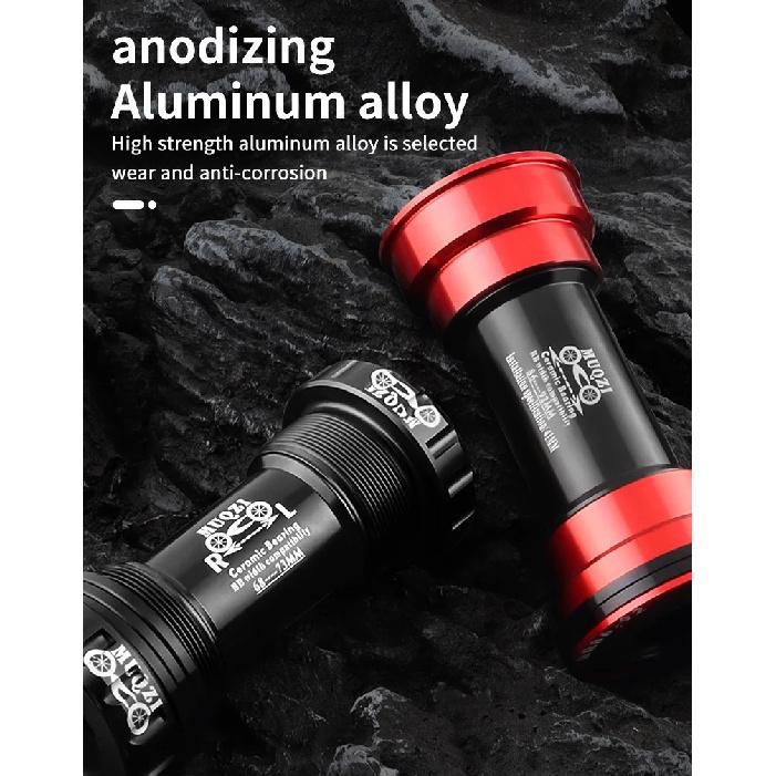 MUQZI Keramik Innenlager BB68 BB73 Gewinde BB86 BB90 BB92 Press Fit Fahrrad Innenlager für 22 24mm Kurbelgarnitur