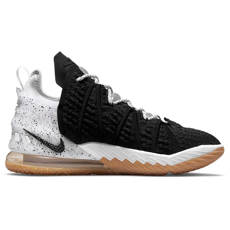 Nike LeBron 18 'Black White Gum' CQ9283-007
