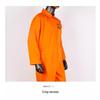 Halloween Prisoner Role-Play Costume: Orange Jumpsuit Set