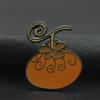 One Piece Devil Fruit Brooch - Ace Flame & Rubber Fruit Badge Jewelry