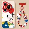 Cute Cat Cat Mobile Phone Case, High Value for Girls, Suitable for Huawei Pura80pro Silicone 70ultra/60/50 Sets