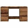 Scrivania Effetto Legno Vintage 140 x 50 x 77 cm Truciolato