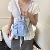 Süßer Mini-Rucksack mit Schmetterlings-Schleife aus PU-Material für den täglichen Gebrauch