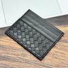 Men'S Credit Card Holder Cards Casual Id Holders Pu Leather Id Card Case Slim Multi-Slot Holder For Bank Credit Cards