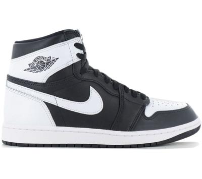 Air 1 Retro High OG - Noir et blanc - Baskets en cuir pour homme DZ5485-010 ORIGINAL