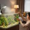 Lâmpada LED de Alto Brilho para Aquário - À Prova d'Água, Economizadora de Energia, com Clipe para Plantas Aquáticas