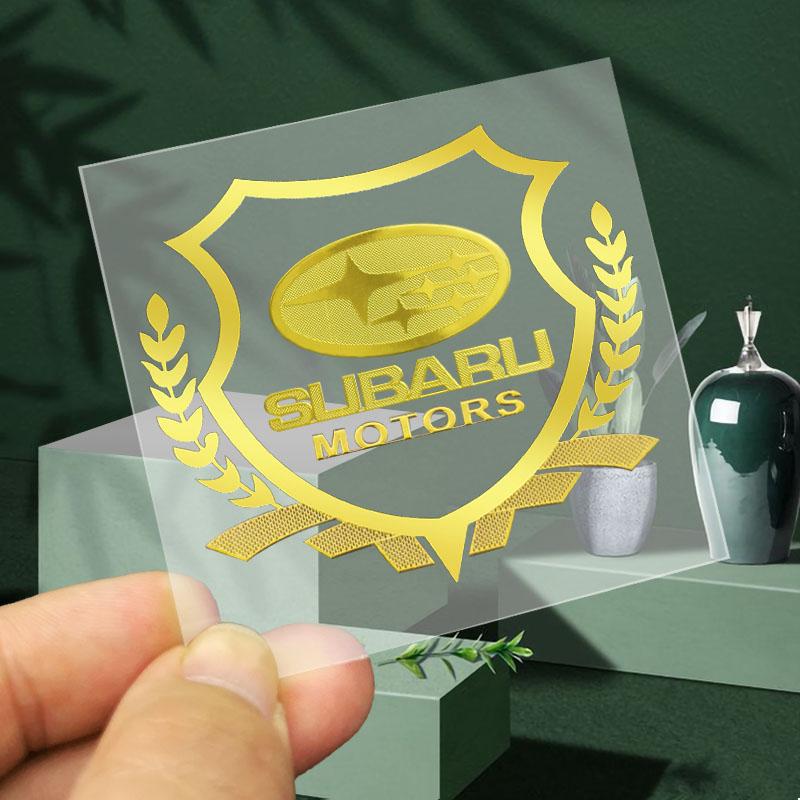 

Наклейки на автомобиль Наклейка с эмблемой Пшеница Декоративная для кузова, бокового стекла, багажника автомобиля Для Subaru Impreza Legacy WRX STI BRZ Forester Ascent Levorg XV золотой