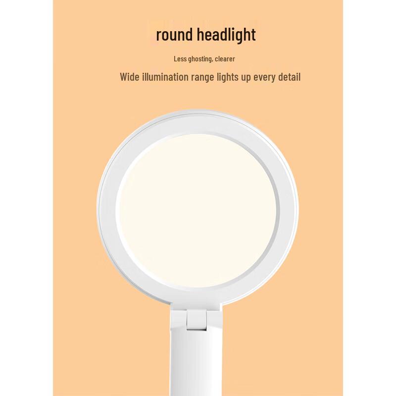 UOSULED Large Round Eye-Protection Rechargeable Desk Lamp