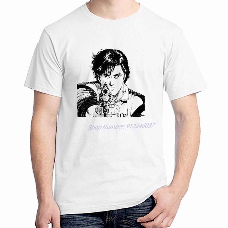 Nicky Larson T Shirt Cotton City Hunter Ofertas Graphic T Shirts Summer New Shirts And Tshirts Cotton Unisexs Print T Shirt