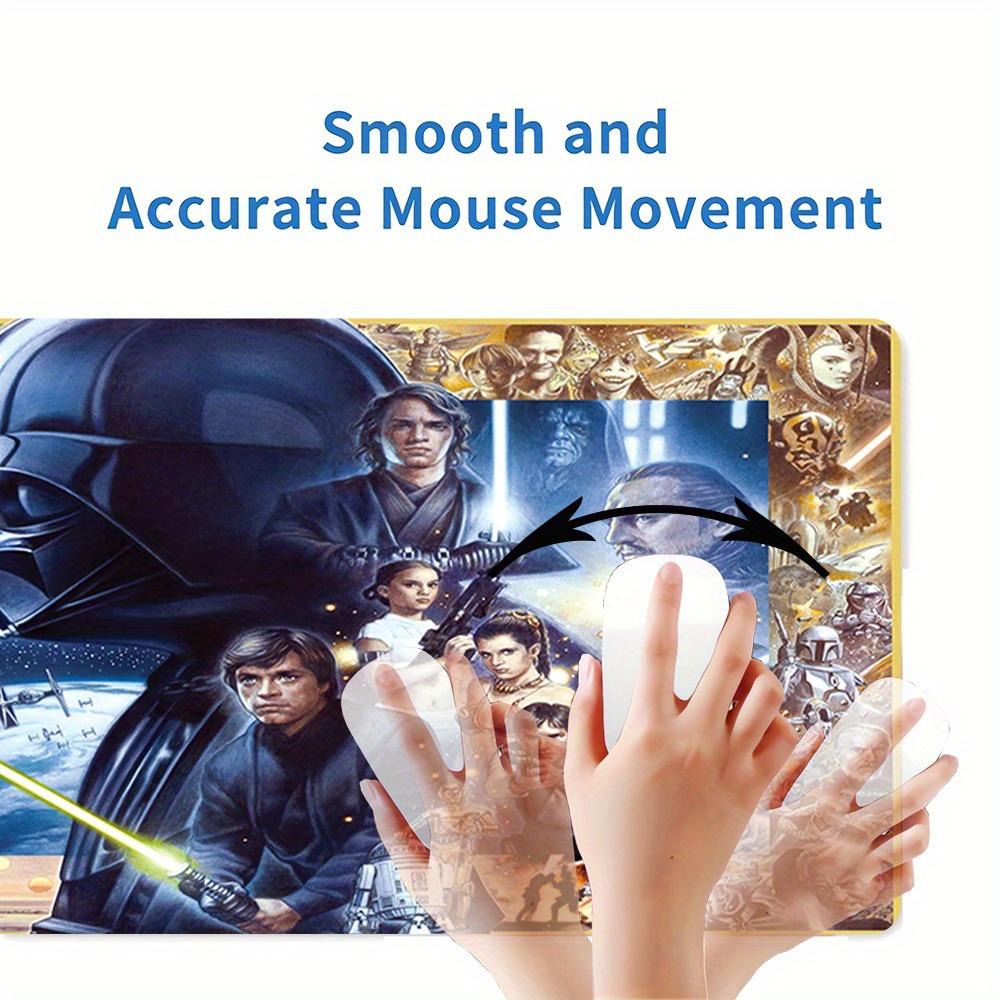 Star WarsRubber Mouse Pad with Waterproof Design and High Elasticity for Desktop - Durable and Easy To Clean Gaming Mouse Mat0515019