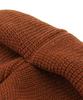 Eondeokeonteulolseutyudio Winter Short Beanie Double Roll Up Beanie / Ac / Origin Brown