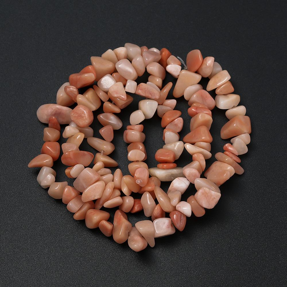 Natural Loose Bead Stone Grains 5mm-12mm Irregular Crystal Gravel Beaded DIY Bracelet Necklace Accessories