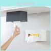 Creative Wall-mounted Kitchen Tissue Box With No Drilling Plastic Material Nordic Style
