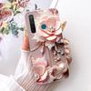 For Realme 5 5i 5S Realme5 Pro Luxury Bow Flowers Painted Cover Soft Silicone Phone Case For Realme 5 Pro 5i 5S Back Cover Coque