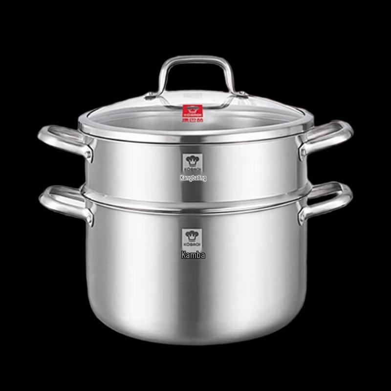 Kobach 24cm Stainless Steel Steamer Pot