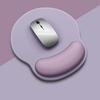 1 Pcs Grey Comfortable Wrist Support Non Slip Mice Mat Soft Mousepad for PC Laptop Computer Ergonomic Wrist Rest Mouse Pad