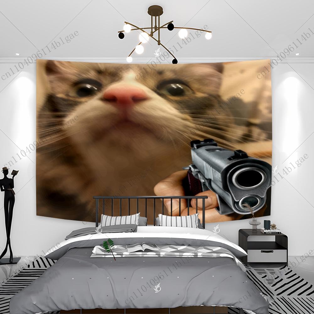 Funny Tapestry - Personalized Decoration Injecting Humor into Your Bedroom Theme Background Tapestry Wall Hanging