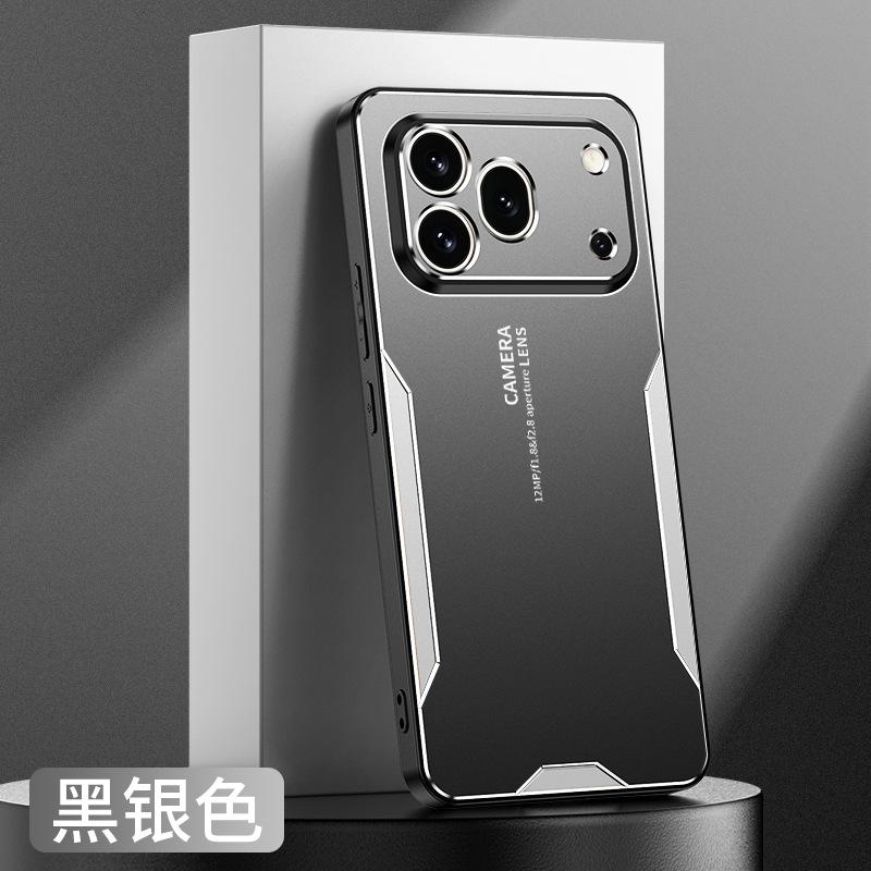 Applicable to Huawei Honor 600Pro triangular blade mobile phone case Metal Honor 500 anti-drop Honor 400 protective case
