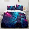 New Print League of Heroes Bedding Set Printed Bed Set With Pillowcase Bed Duvet Cover Soft Single Double Queen Super King Size