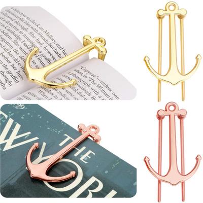 Creative Bookmarks Metal Anchor Page Holder Clip For Students Book Read Graduation Gifts School Stationery Office Supplies