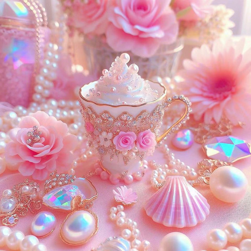 

Diy Алмазная картина Кофейная чашка Цветок Полный квадрат Круглый 5d Алмазная вышивка Ювелирные изделия Пейзаж Мозаика Домашнее украшение Искусство Full Round 20x20CM