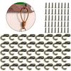 40pack Retros Bronze Iron Hook Featuring Included Hardware For Quick Installation Perfect Gift For Any Space